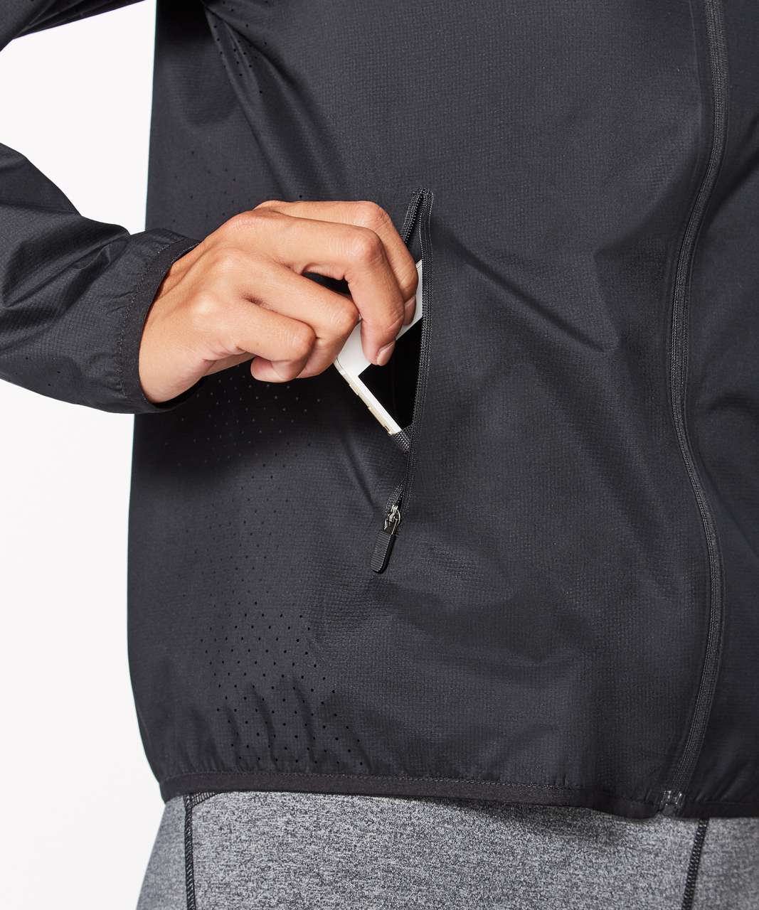 Lululemon Like The Windshell - Black