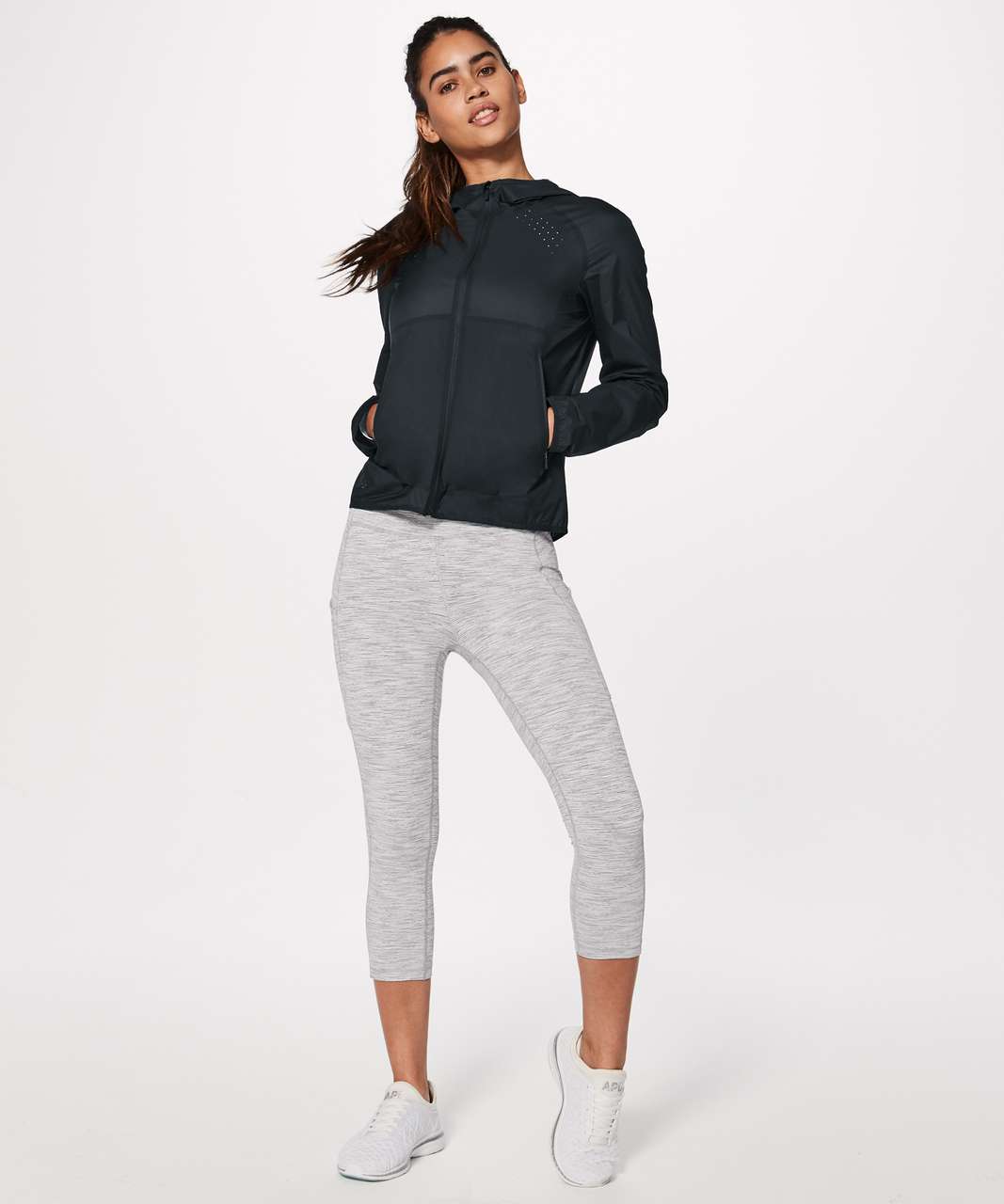 Lululemon Like The Windshell - Melanite