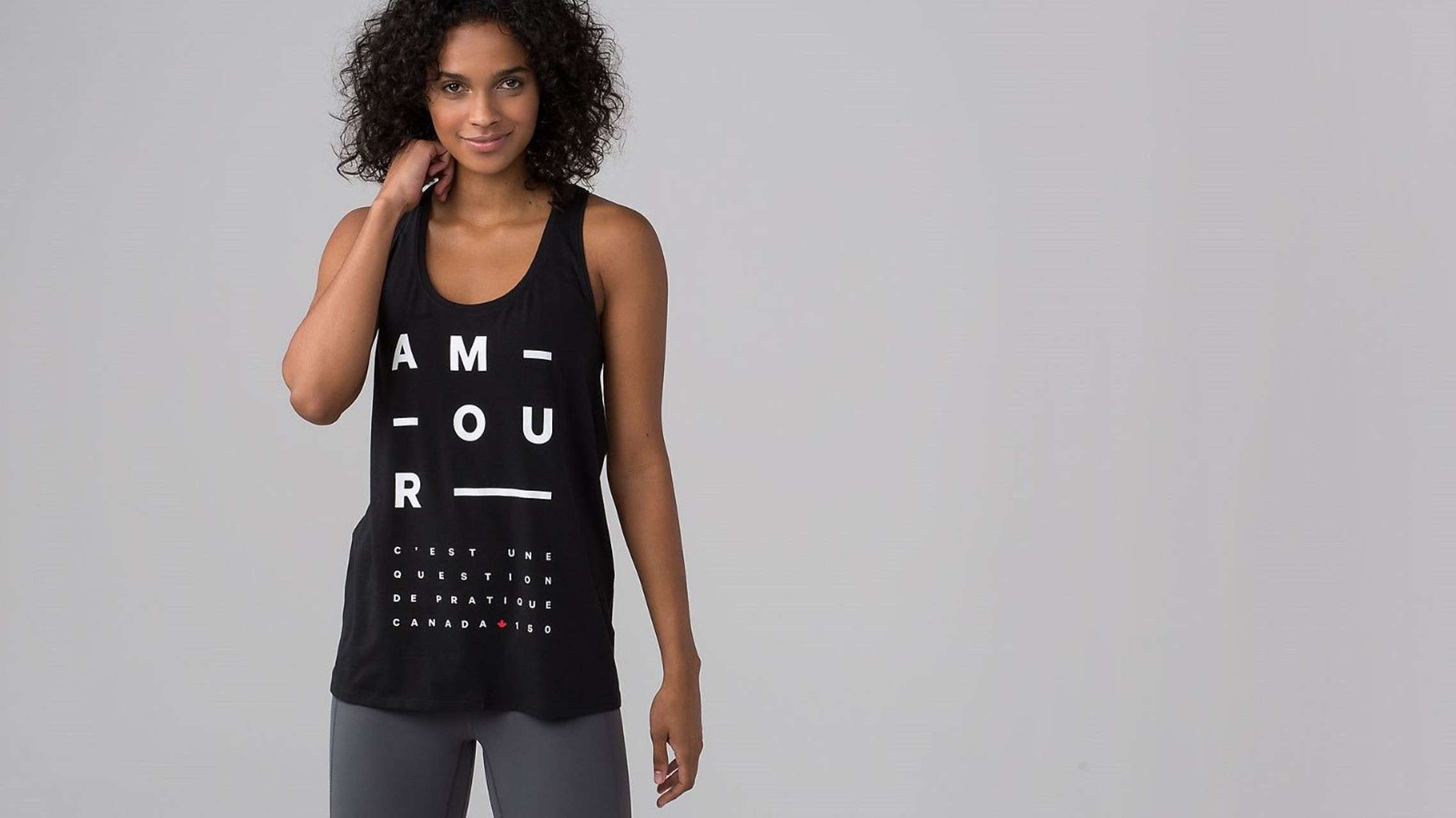 Lululemon Love Tank *Amour - Black