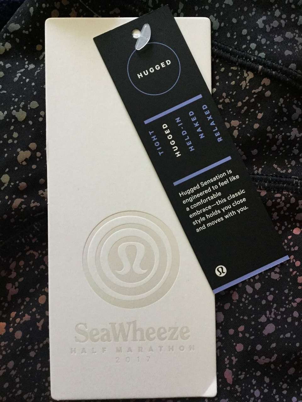 Lululemon Speed Tight V *SW - 2017 Seawheeze - SRSA / BLK - lulu