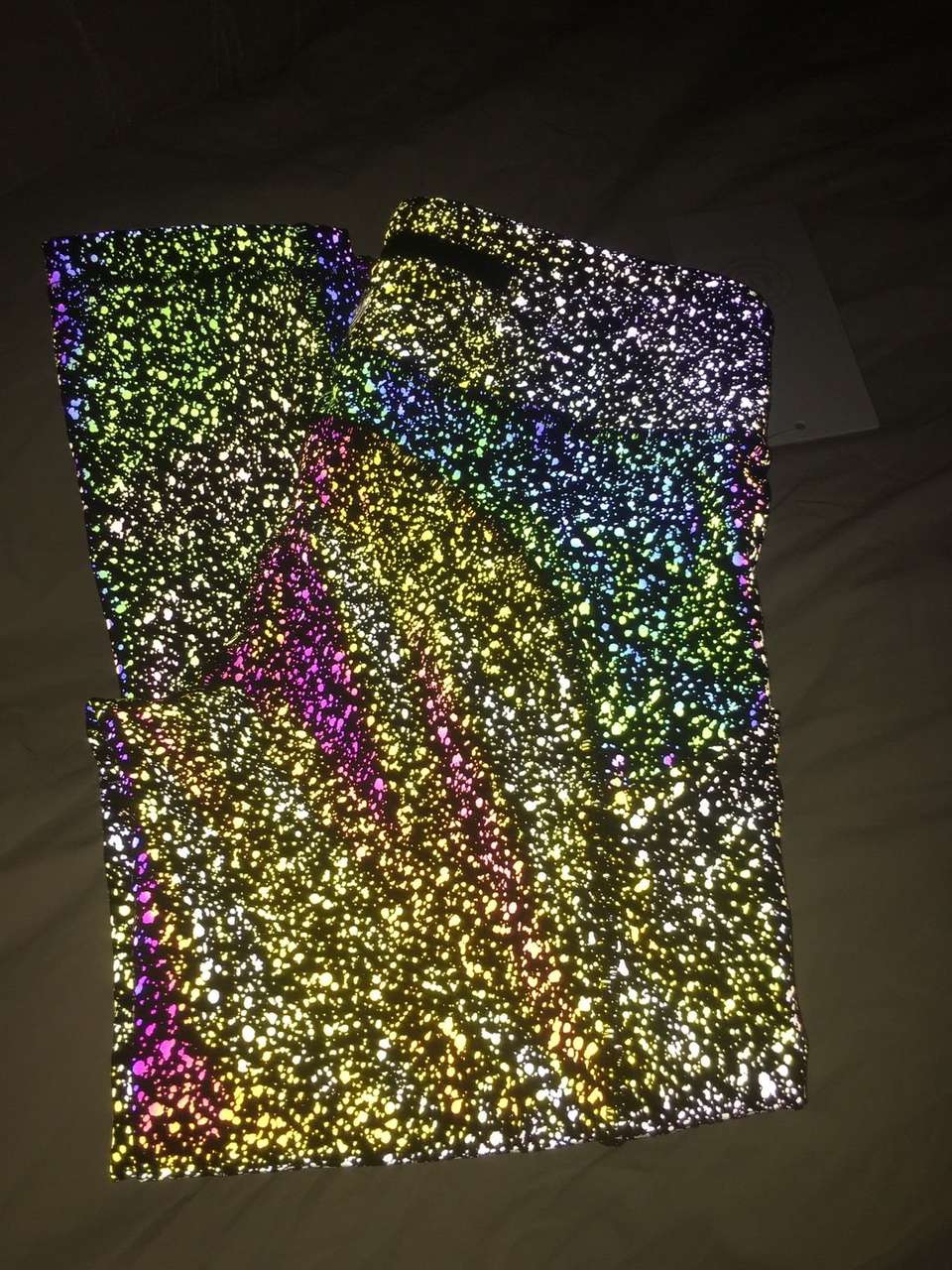 Lululemon Rainbow Reflective Speed Tight