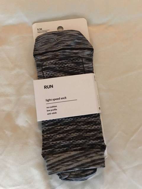 Lululemon Light Speed Sock *Silver - Poseidon / Illuminight / Light ...