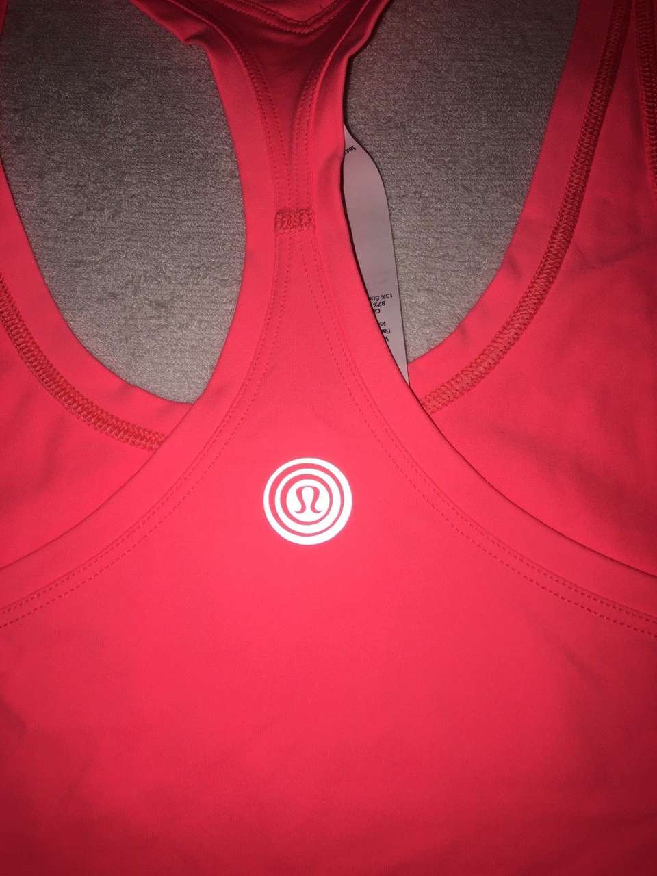 Lululemon Cool Racerback Tank II *SE *SW - 2017 Seawheeze - Grapefruit