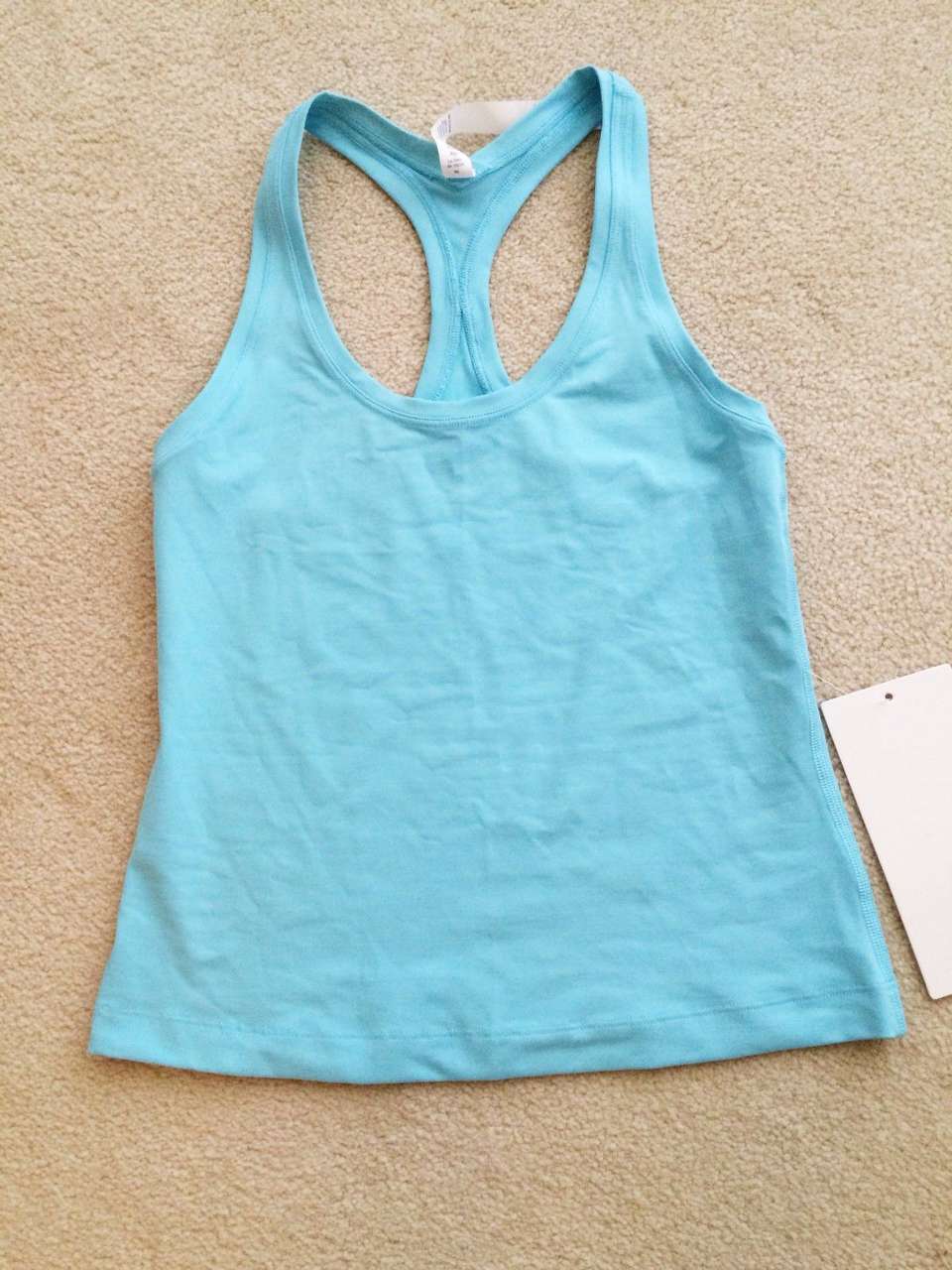 Lululemon Cool Racerback Tank II *SE *SW - 2017 Seawheeze - ALOS / Hi-Def Cyan