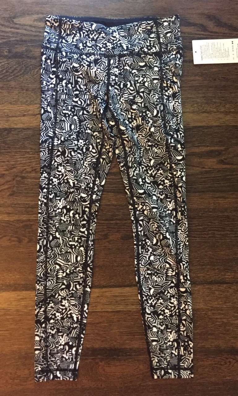 Lululemon Speed Tight V *SW - 2017 Seawheeze - WBCO / Black - lulu