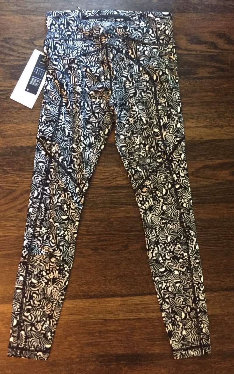 Lululemon Speed Tight V *SW - 2017 Seawheeze - SRSA / BLK - lulu fanatics