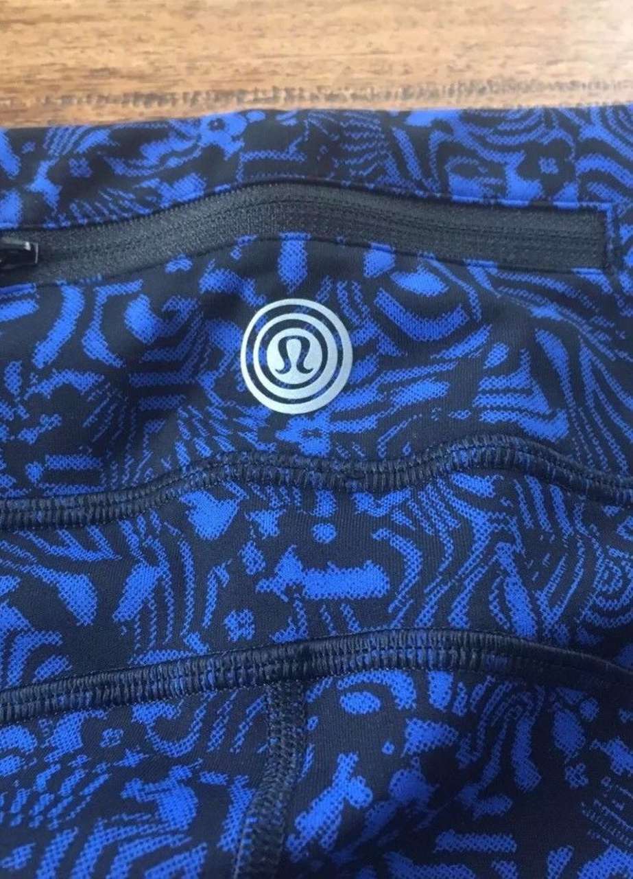 RARE Lululemon Seawheeze Speed Wunder Pant Rainbow Reflective