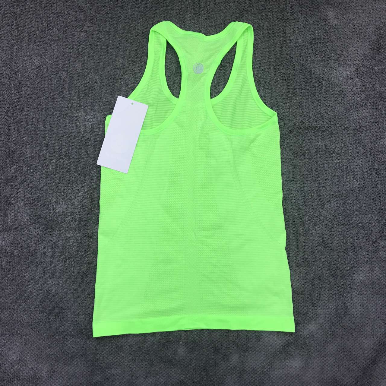 Lululemon Swiftly Tech Racerback *SW - 2017 Seawheeze - Zippy Green / White