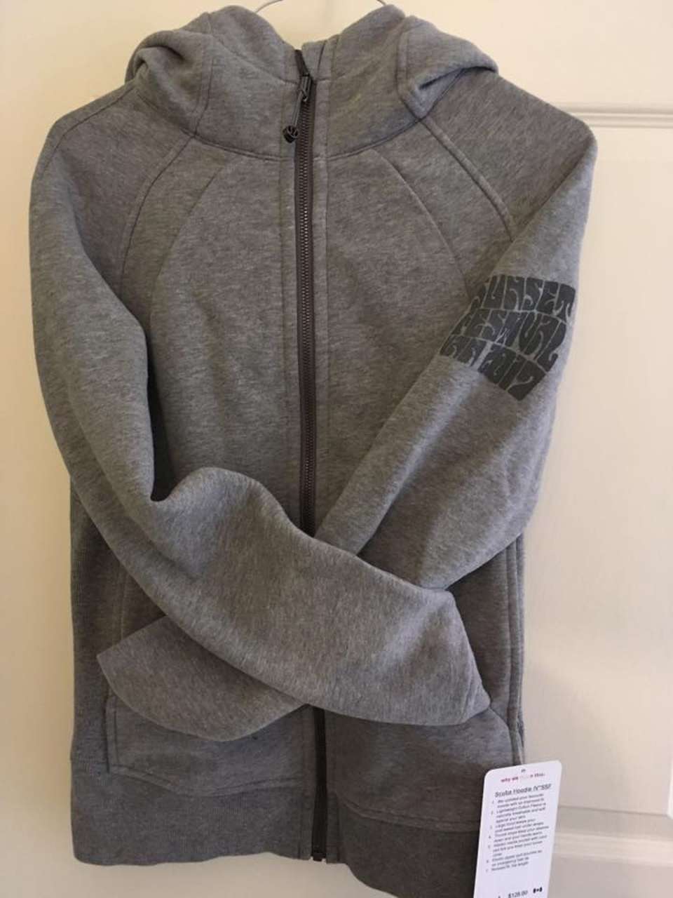 Lululemon Scuba Hoodie IV *SSF - 2017 Seawheeze Sunset Festival - Heathered Medium Gray