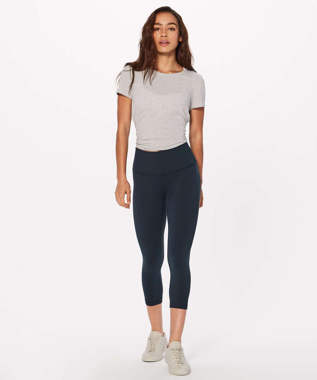 Lululemon Wunder Under Crop (Hi-Rise) *Full-On Luon 21 - Nocturnal Teal -  lulu fanatics