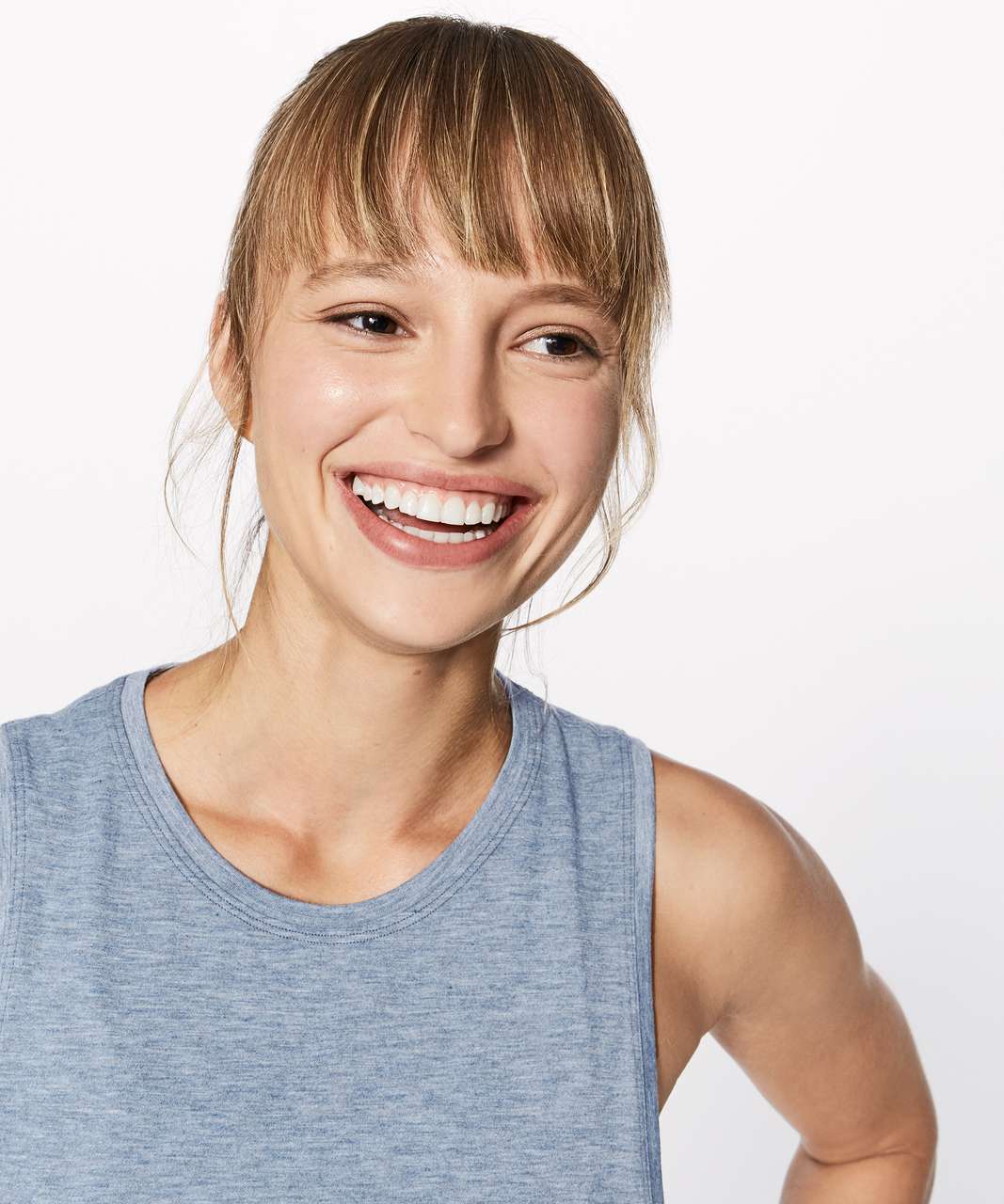 Lululemon Box It Out Tank - Heathered Night Tide