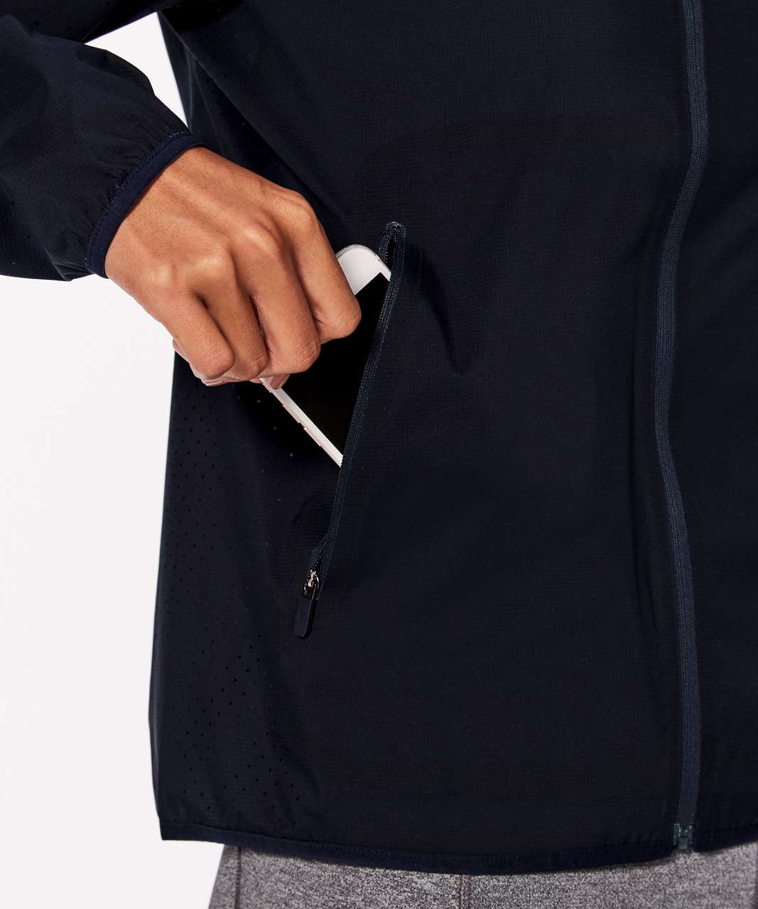 Lululemon Like The Windshell - Midnight Navy