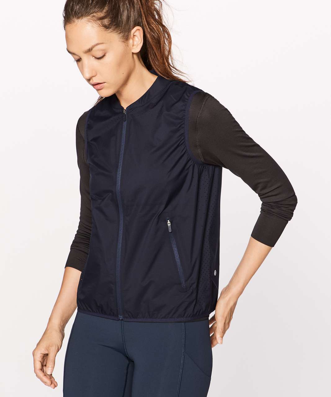 Lululemon Like The Wind Vest - Midnight Navy - lulu fanatics