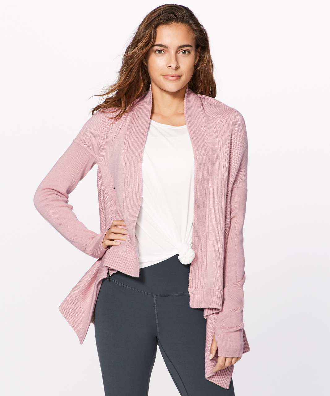 lululemon pink sweater