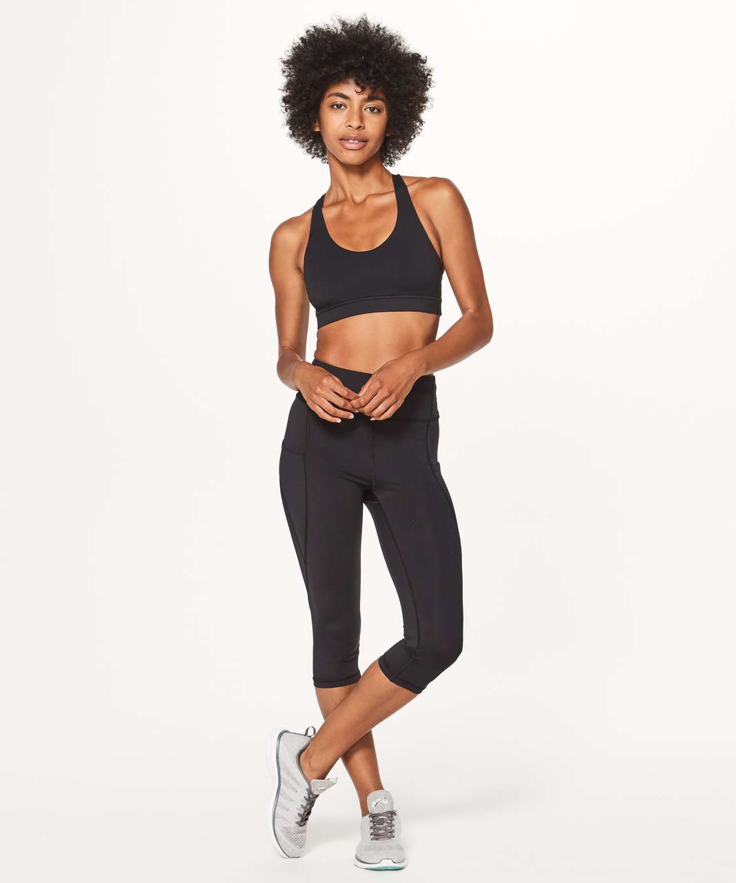 Free People Movement Lua - Black Sports Bra - Ribbed Sports Bra - Lulus