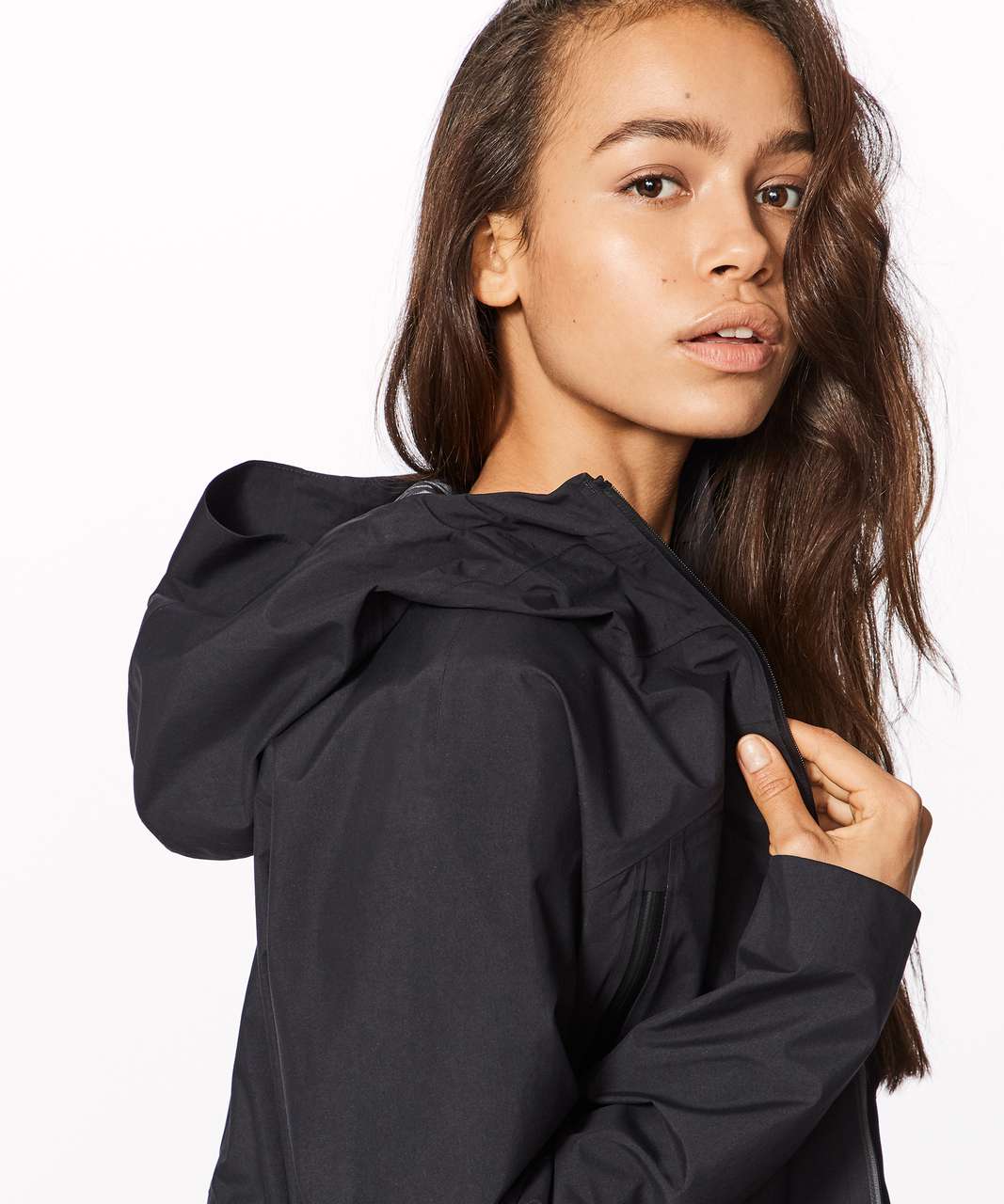 Lululemon Resist The Mist Jacket - Black - lulu fanatics