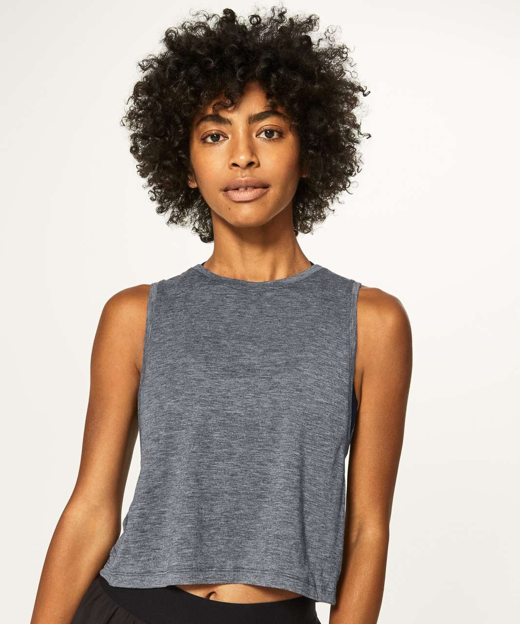 Lululemon For Love Crop - Black - lulu fanatics