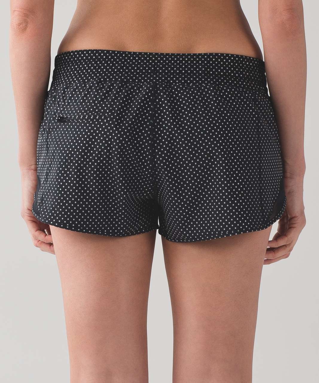 Lululemon Hotty Hot Short *Shine Bright (2.5") - Reflective Polka Dot Silver / Black (AU Release)