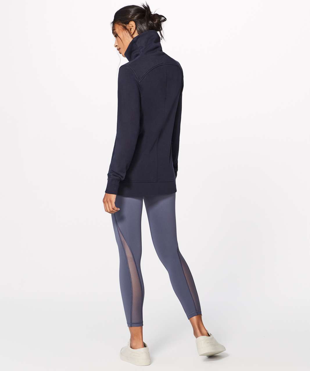 Lululemon Press Pause Pullover - Midnight Navy - lulu fanatics