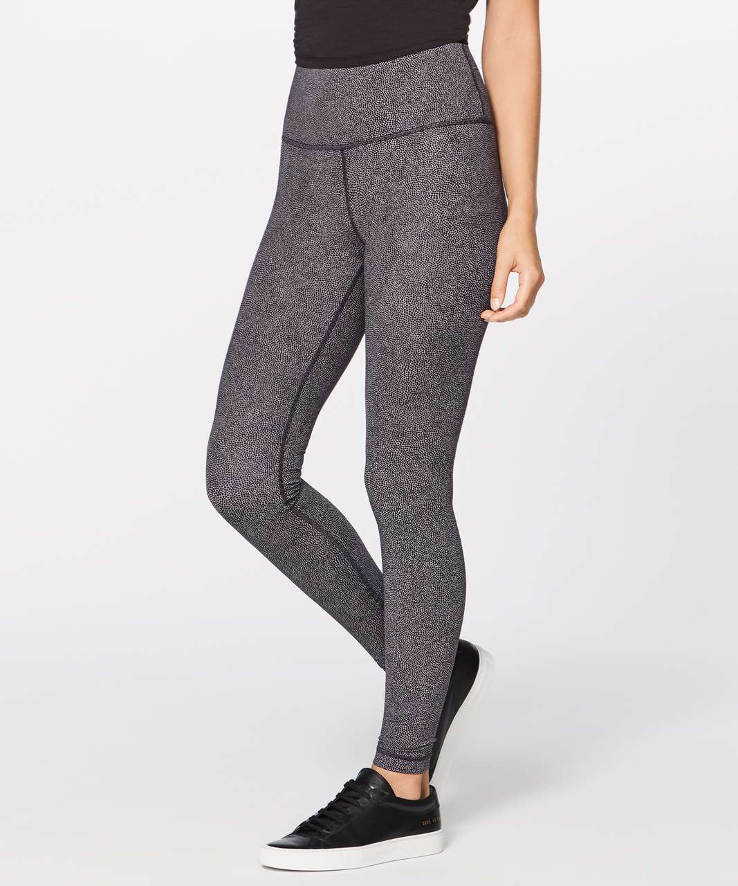 Lululemon Wunder Under Hi-Rise 7/8 Tight *Full-On Luxtreme 25 Heathered  Black!