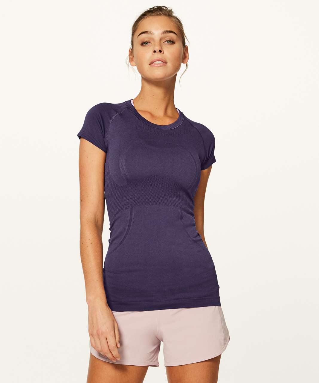 Lululemon Swiftly Tech Short Sleeve Crew - Viola / Viola