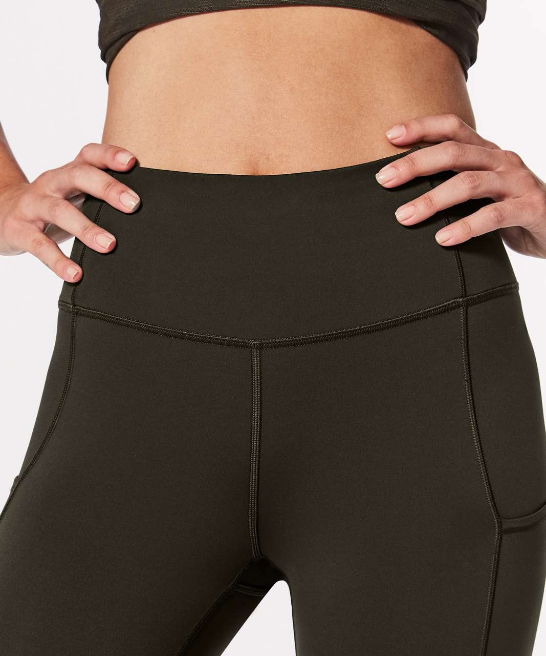 Lululemon Fast & Free Crop II *Nulux 19