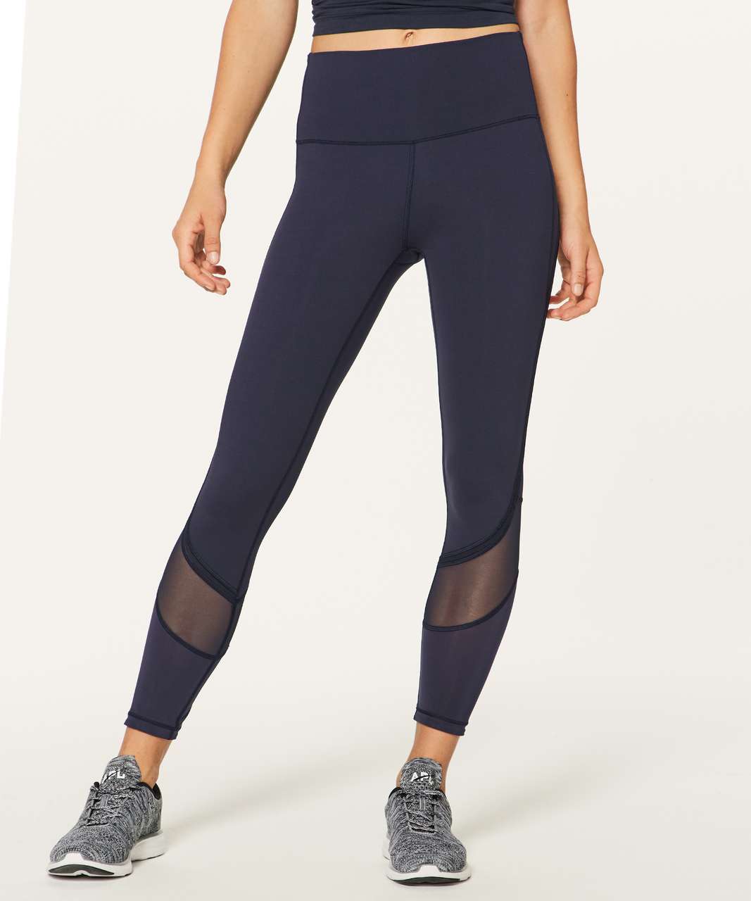 LULULEMON DEEP BREATH Tight Women's Size 4 Nocturnal Teal Mesh Legs  Breathable $22.99 - PicClick