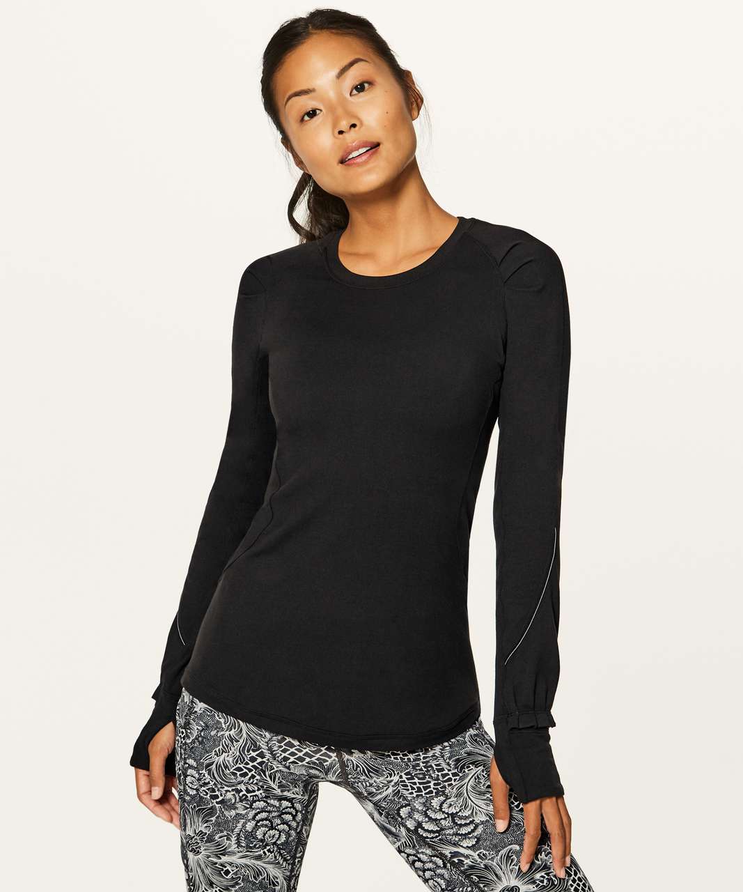 lululemon long sleeve tight shirt