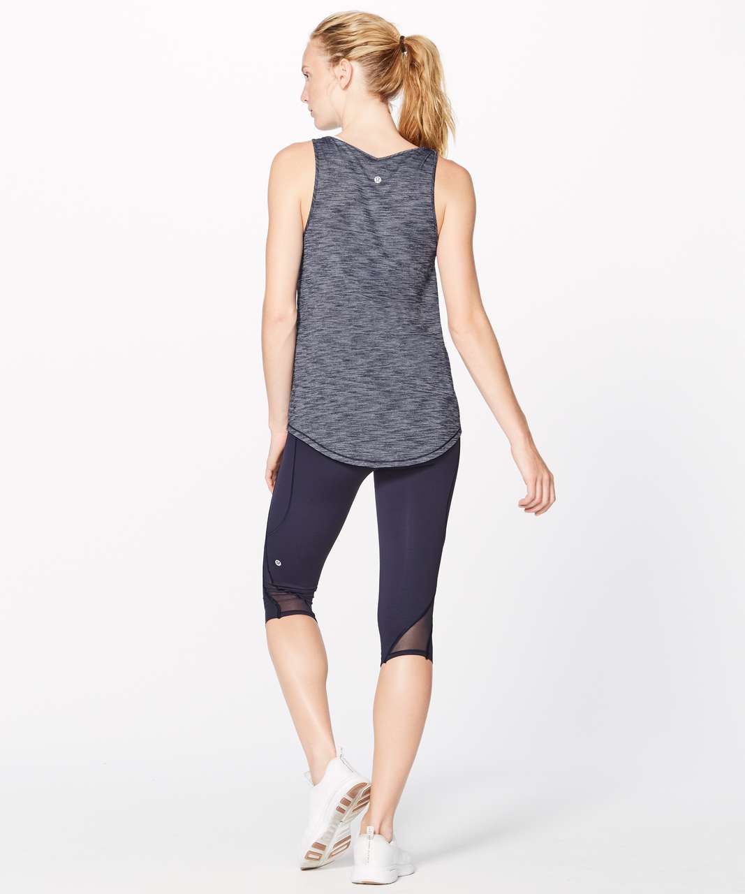 Lululemon Do The Twist Tank - Heathered Deep Navy