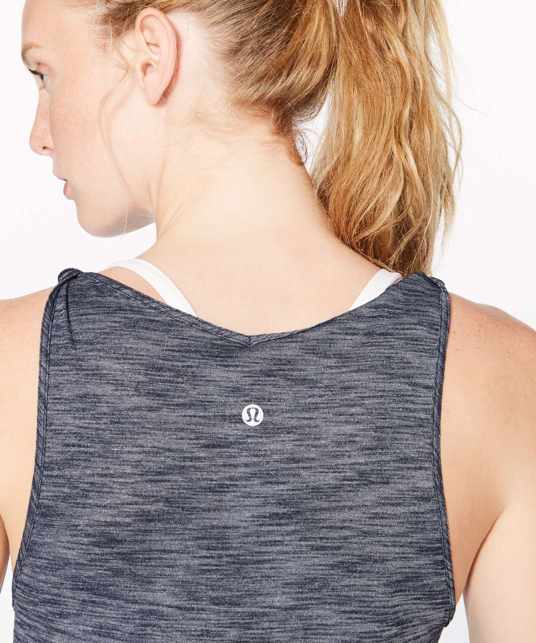 Lululemon Do The Twist Tank - Heathered Deep Navy