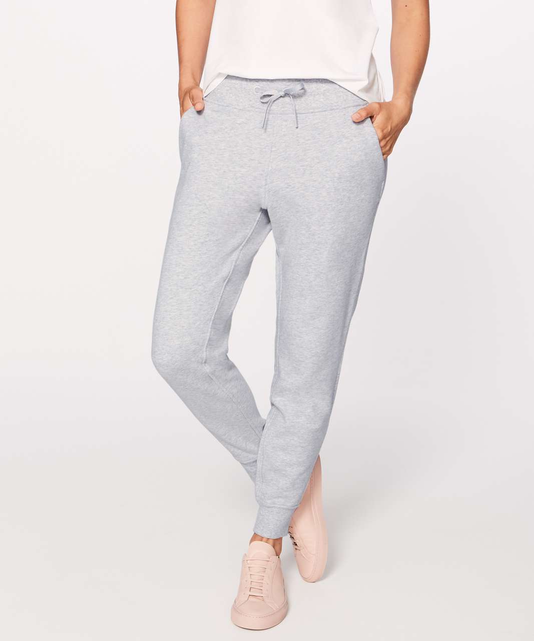 Lululemon Warm Down Jogger *28" - Heathered Vapor