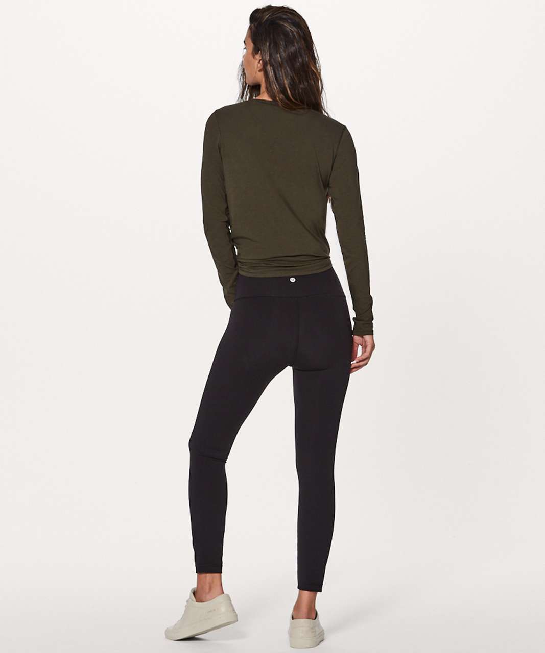 Lululemon Knot A Problem Long Sleeve - Dark Olive