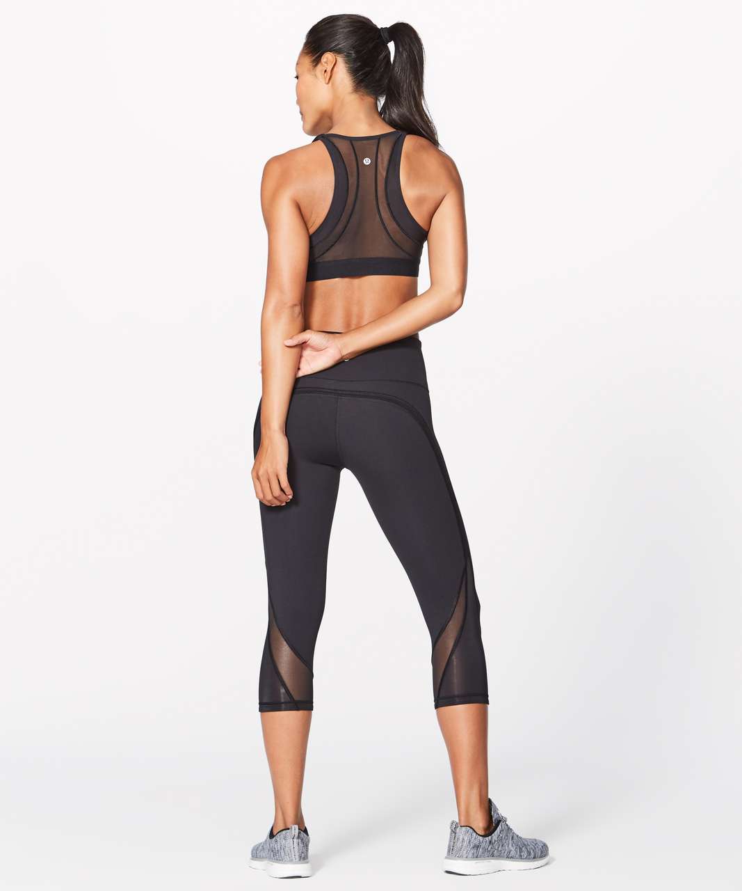 Lululemon Fresh In Mesh Bra - Black