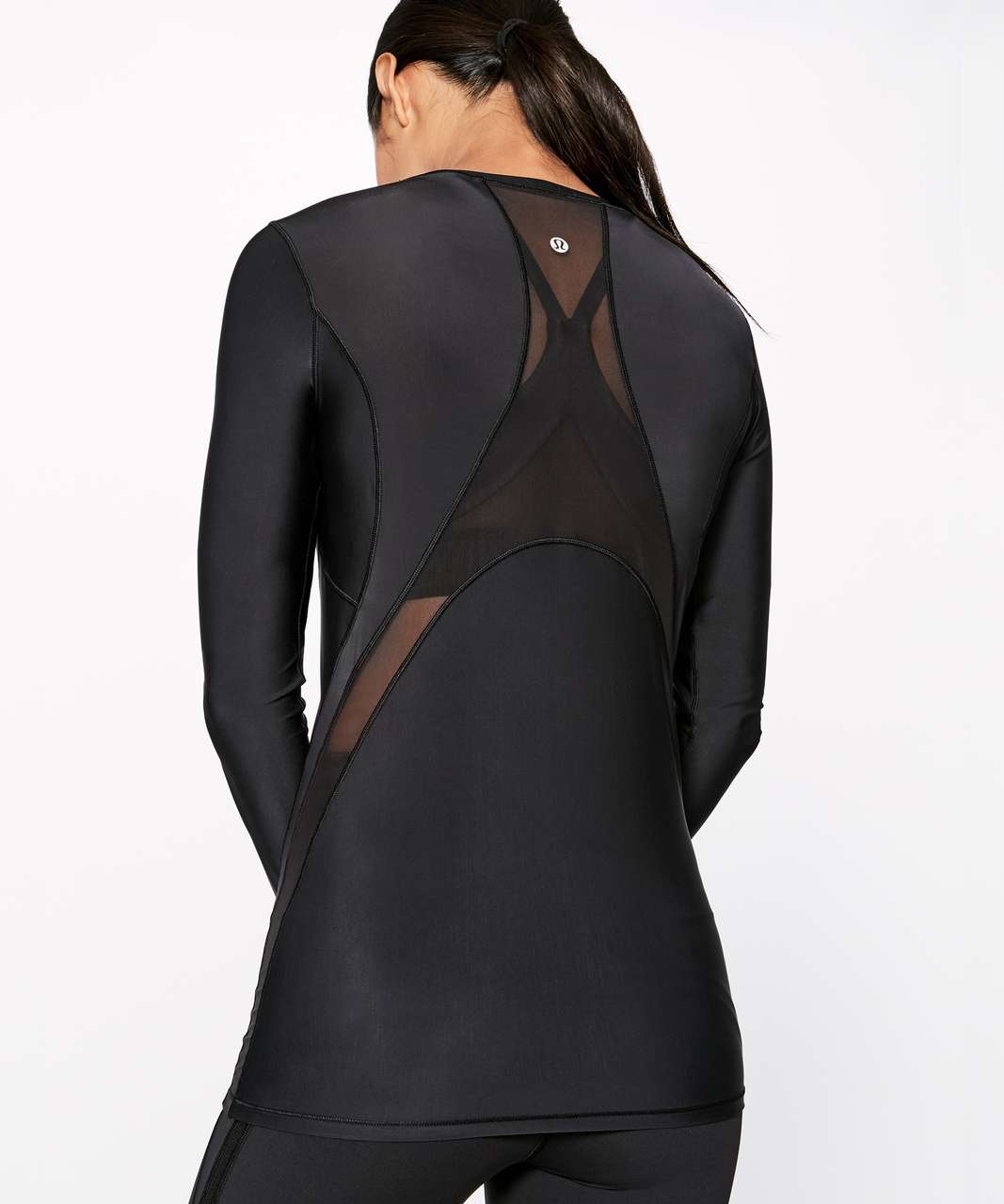 Lululemon Fresh In Mesh Long Sleeve - Black