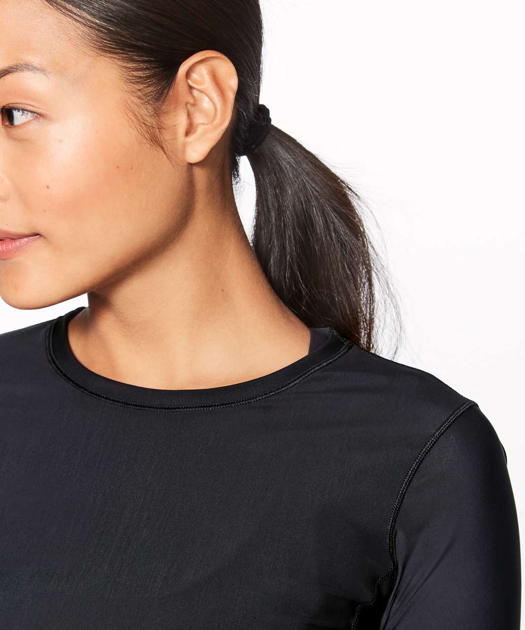 Lululemon Fresh In Mesh Long Sleeve - Black