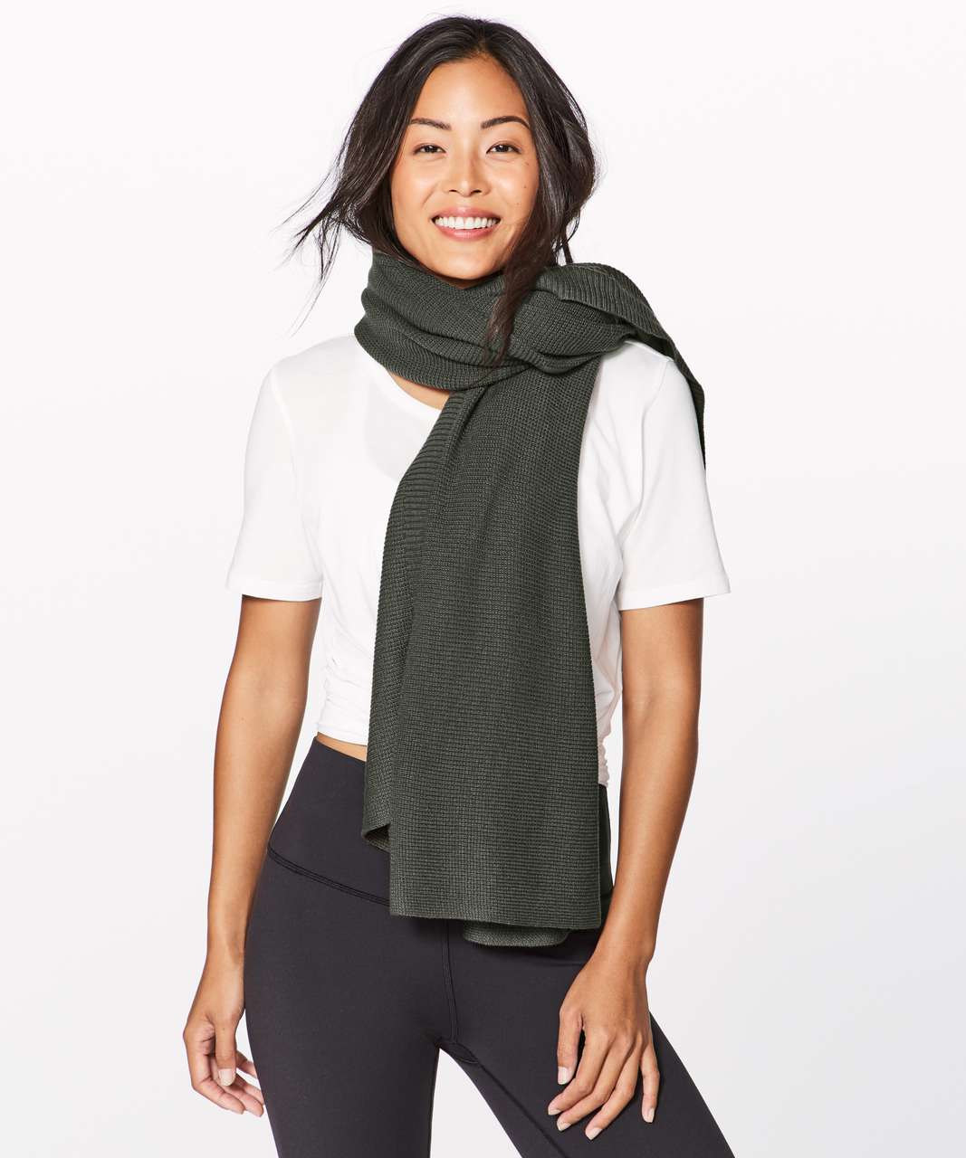 Lululemon Forward Flow Cape - Dark Olive