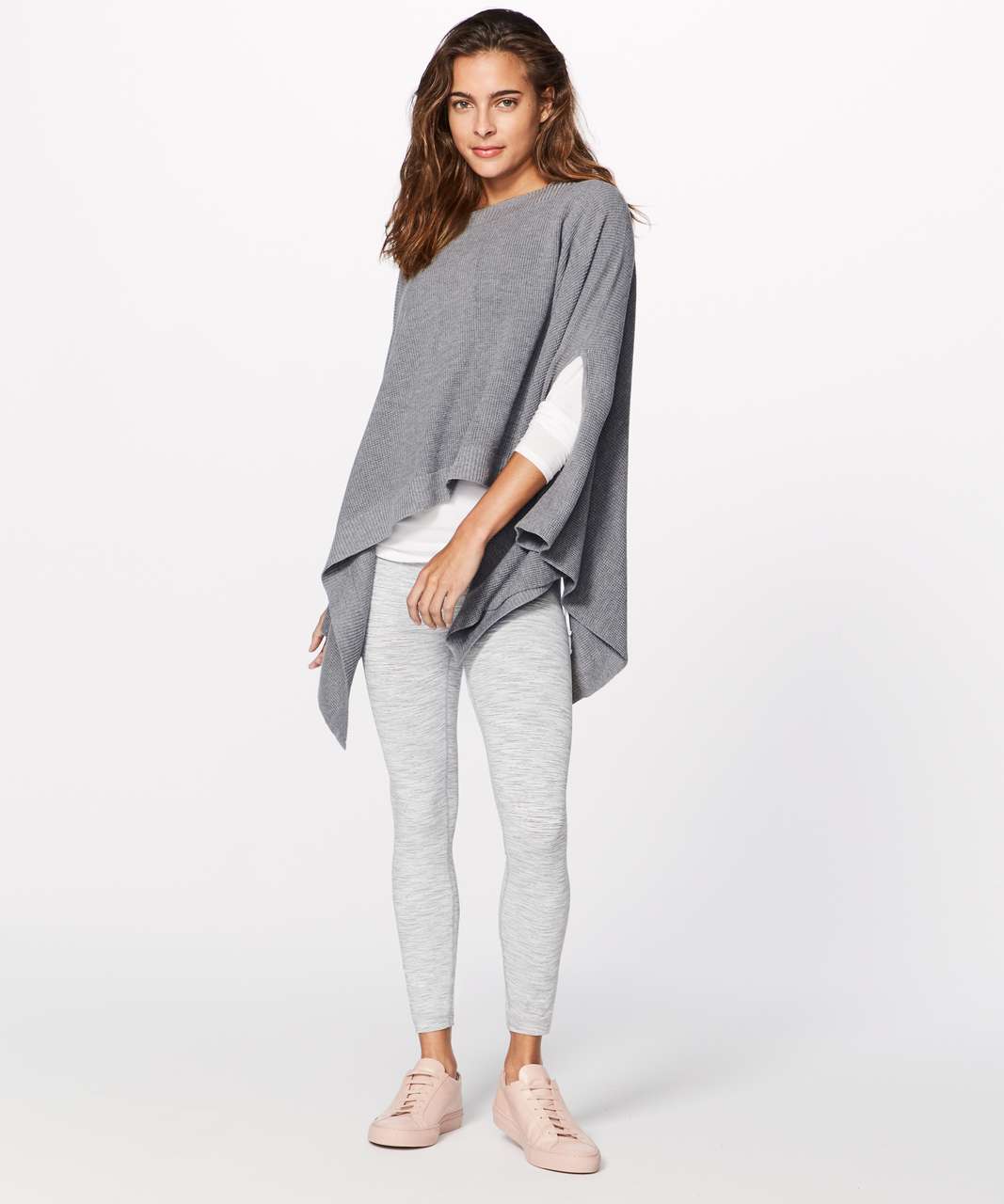 Lululemon Forward Flow Cape - Heathered Medium Grey