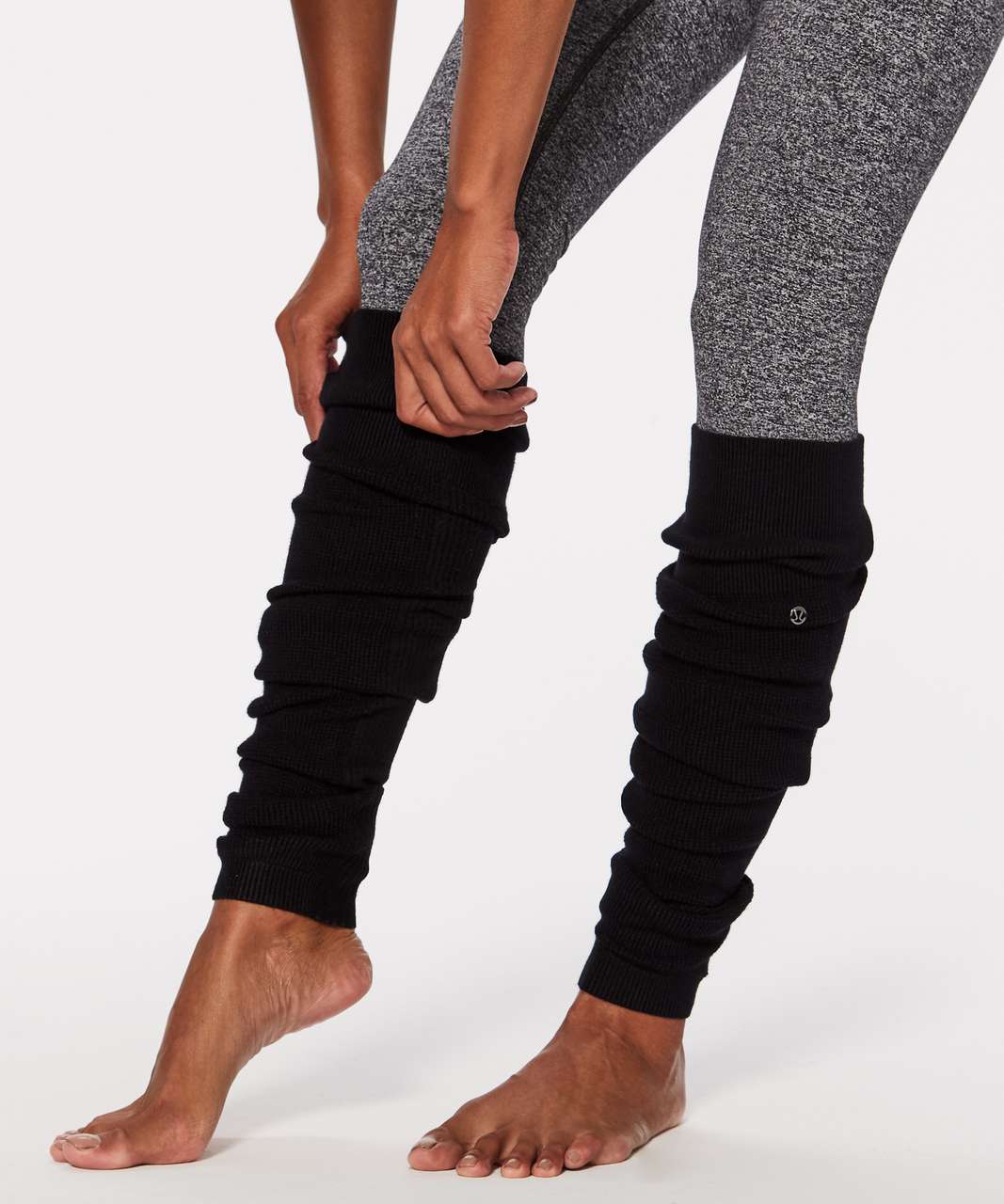 Lululemon Mandala Leg Warmer - Black - lulu fanatics