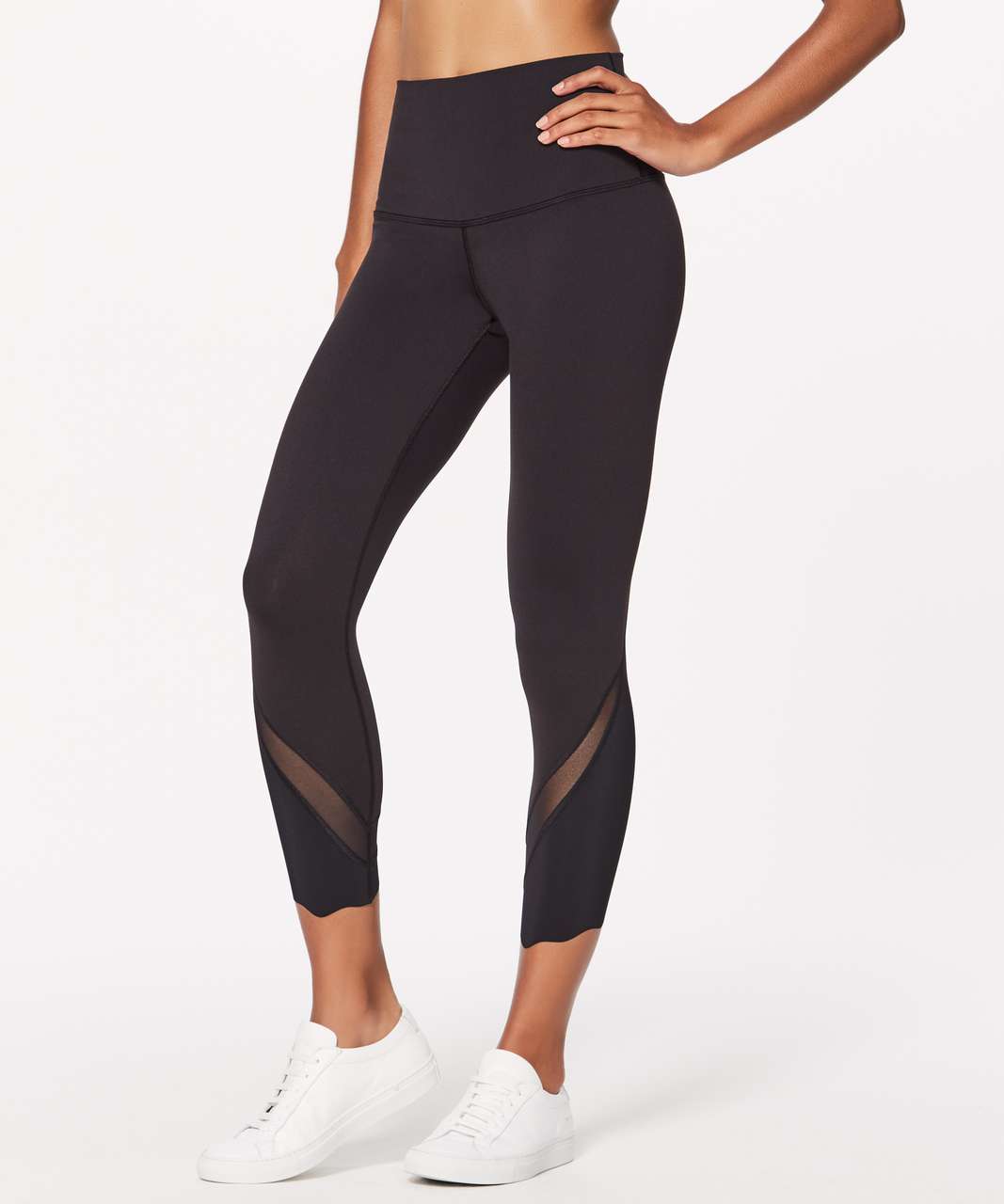 lululemon scalloped bottom leggings