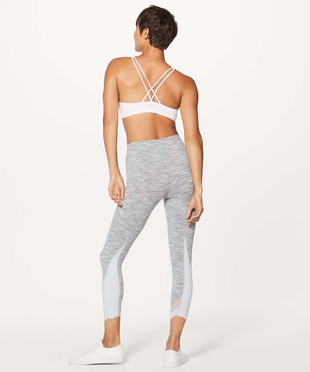 Lululemon Wunder Luxtreme 23” Scallop-cut tights in Chambray