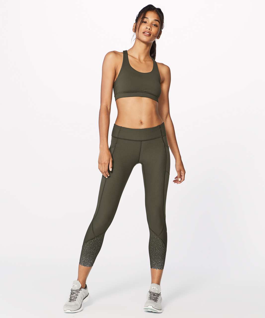 Lululemon Tight Stuff Tight II *25" - Dark Olive