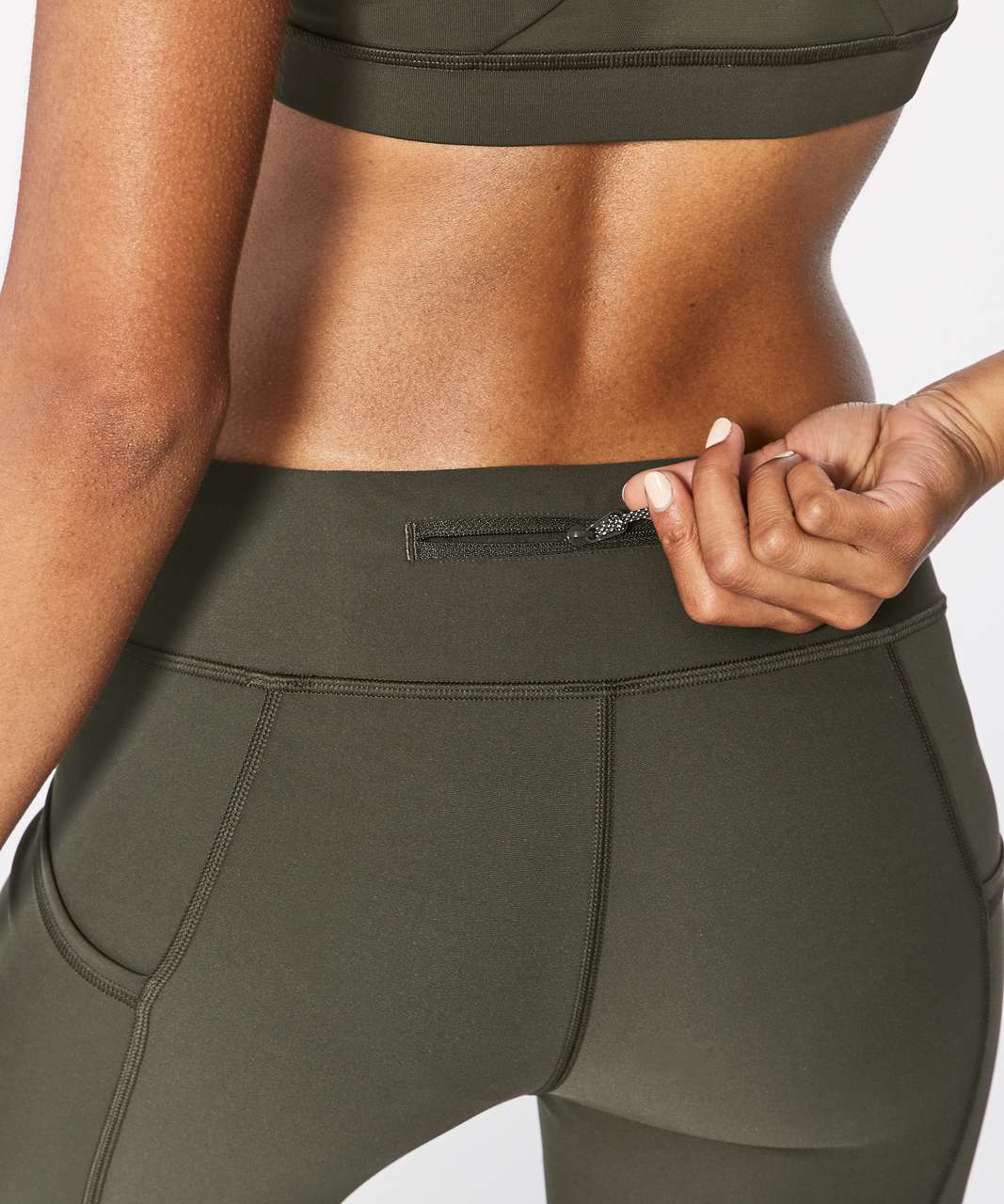 Lululemon Tight Stuff Tight II *25" - Dark Olive