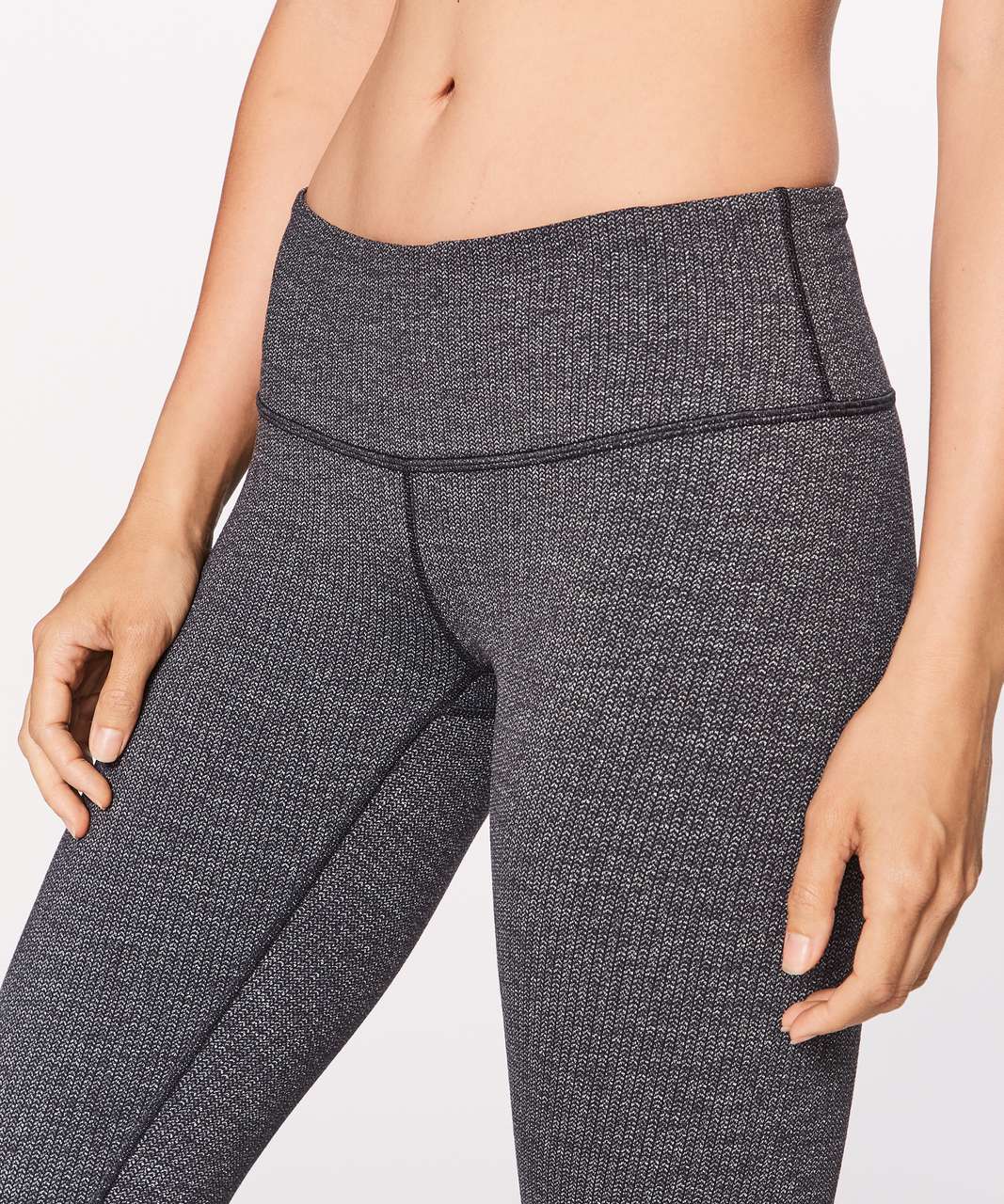 Lululemon Wunder Under Low-Rise Tight Luon Variegated Sweater Knit Legging  Thick