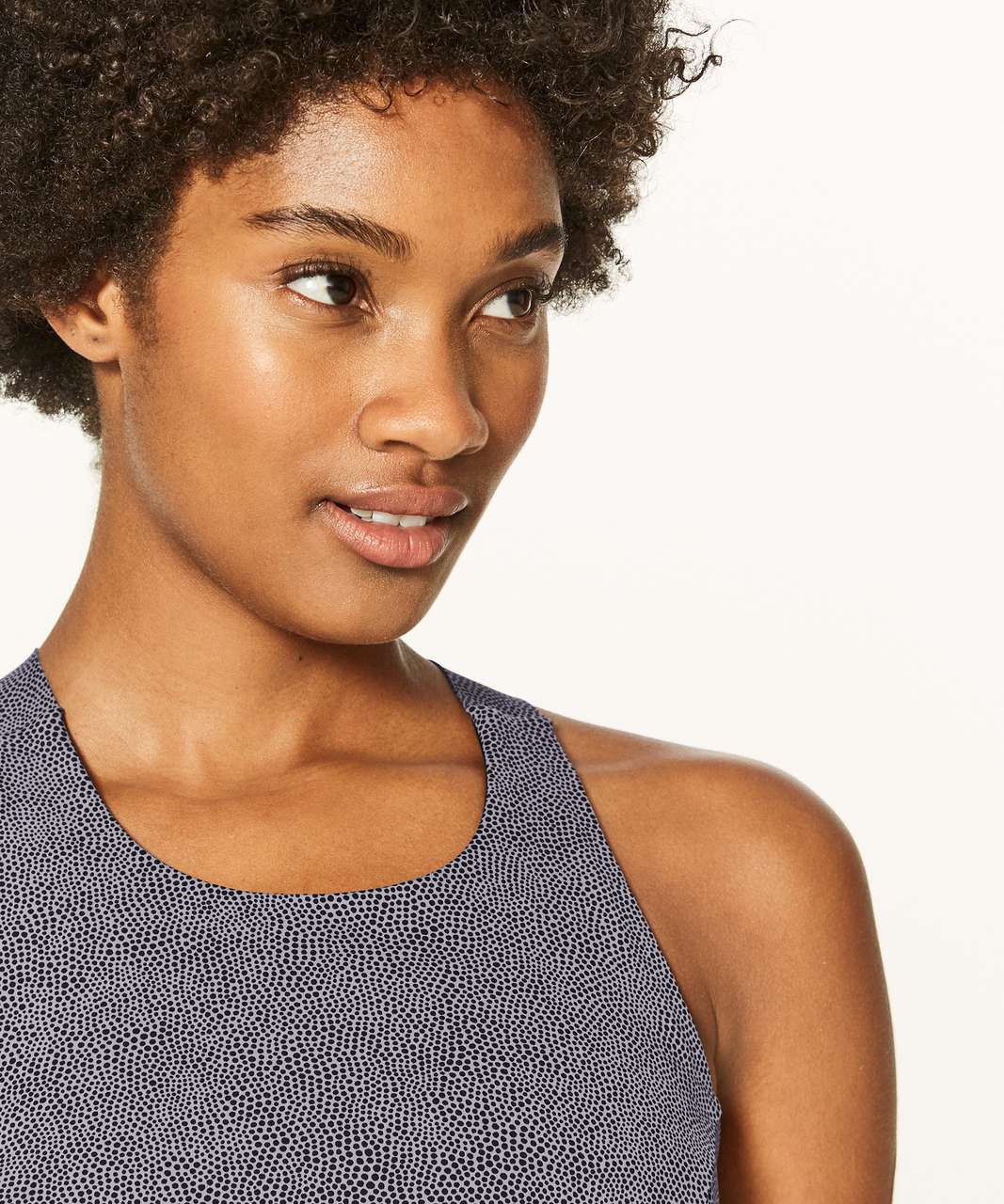 Lululemon Fast & Free Bra (Nulux) - Disperse Dusky Lavender Black