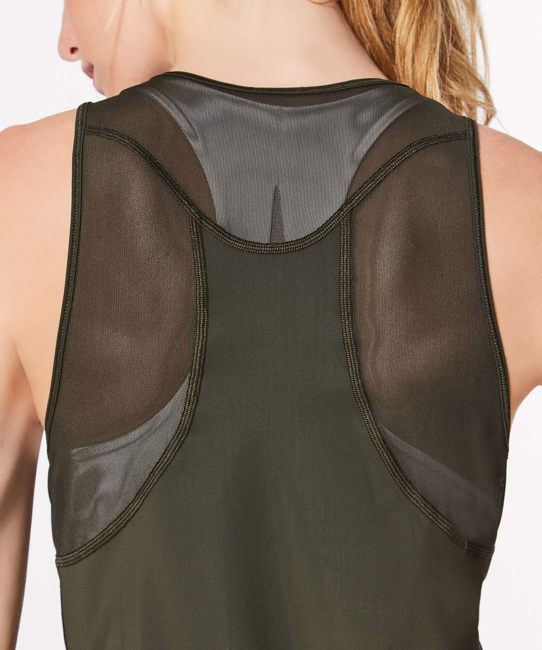 Lululemon Sculpt Tank II - Dark Olive