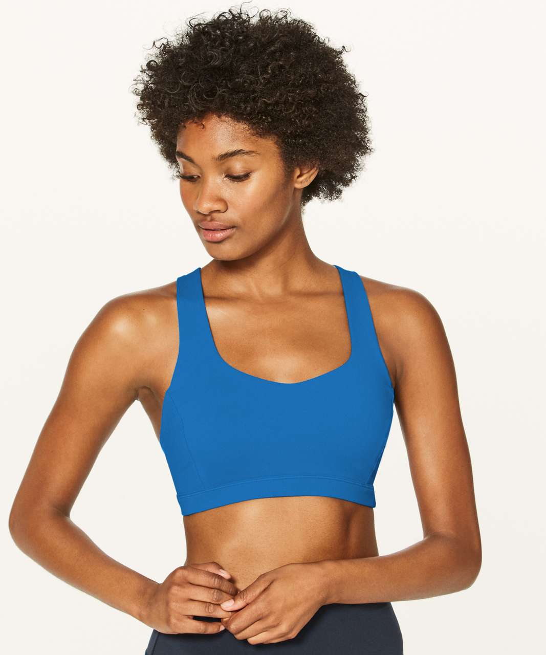 Lululemon Free To Be Serene Bra - Amalfi Blue