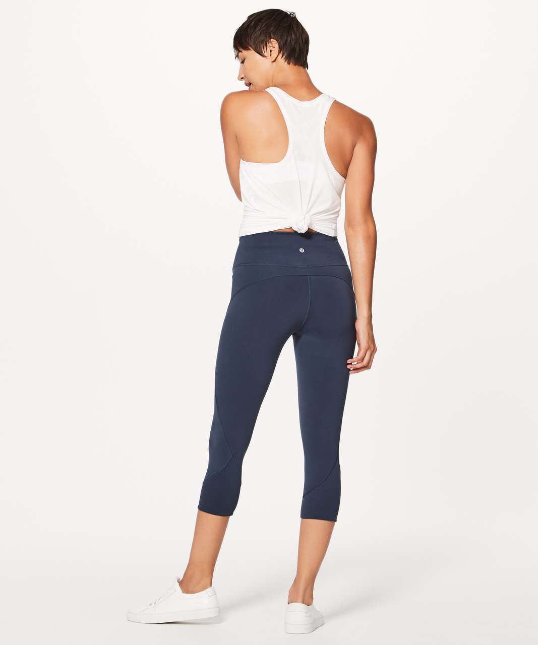 Lululemon In Movement Crop *Everlux 19" - Mach Blue