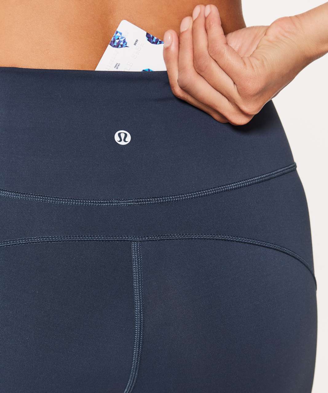 Lululemon In Movement Crop *Everlux 19" - Mach Blue