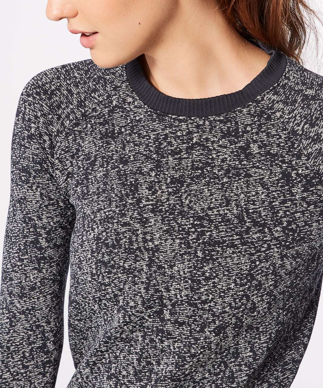 Lululemon Rest Less Pullover - Black / White (First Release)