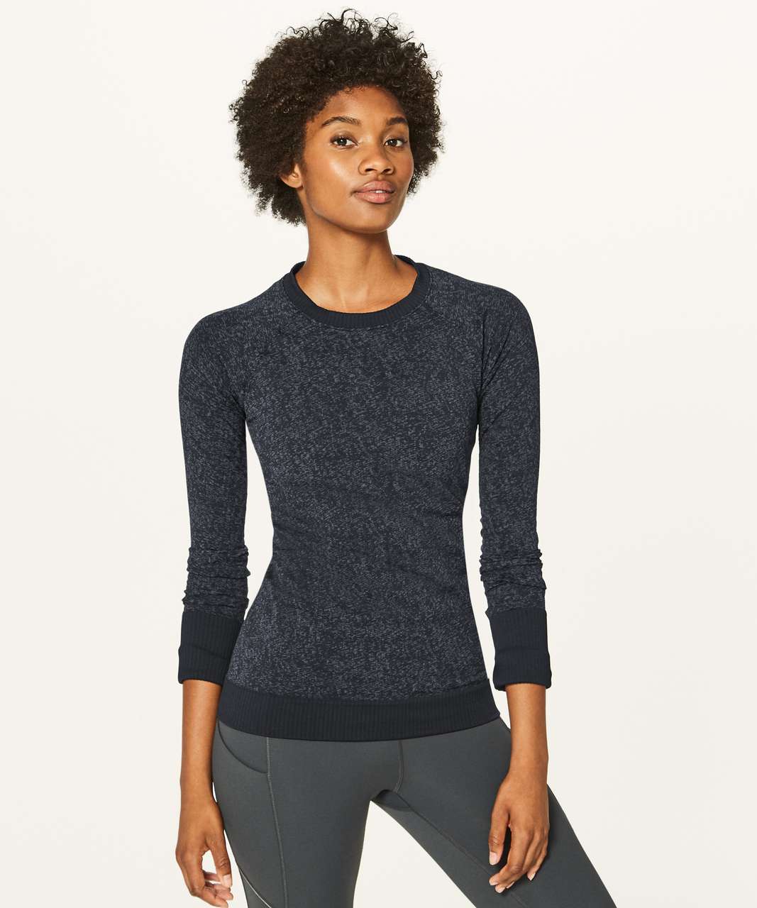 Lululemon Rest Less Pullover - Heathered Ultra Violet - lulu fanatics